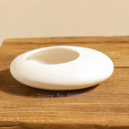 Chinese Style Black & White Ceramic Vase for Home Decor