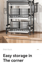 2025 Stainless Steel 2/3-Tier Kitchen Dish Drainer Rack