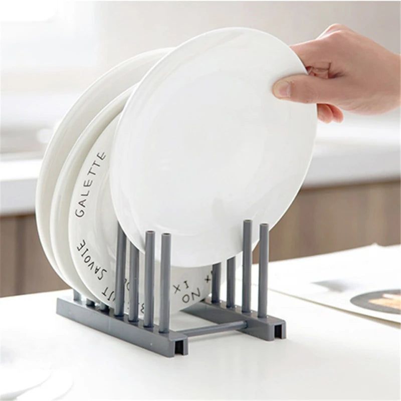 Kitchen Pot Cover Holder Rack – Rustproof Wall Hanging Organizer