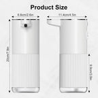 360ML Wall-Mounted Waterproof Soap Dispenser – Rechargeable & Adjustable
