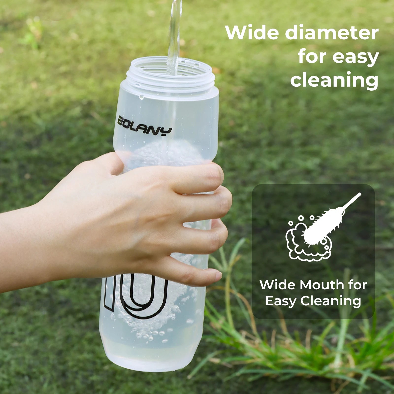 BOLANY 750ML Leak-Proof Bicycle Water Bottle for Cycling & Fitness