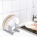 Kitchen Pot Cover Holder Rack – Rustproof Wall Hanging Organizer