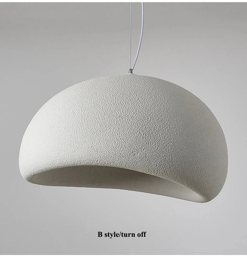 Nordic Wabi Sabi LED Pendant Light for Living & Dining Room