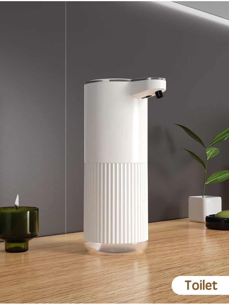 360ML Wall-Mounted Waterproof Soap Dispenser – Rechargeable & Adjustable