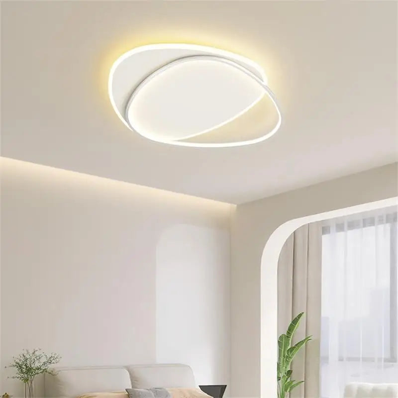 QIYIMEI Modern LED Chandelier for Bedroom and Living Room