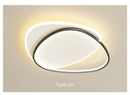 QIYIMEI Modern LED Chandelier for Bedroom and Living Room