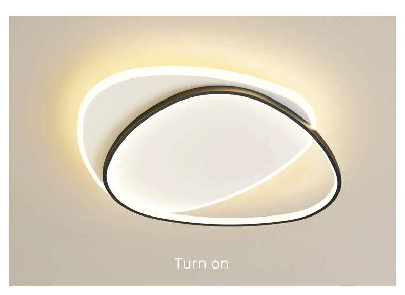 QIYIMEI Modern LED Chandelier for Bedroom and Living Room