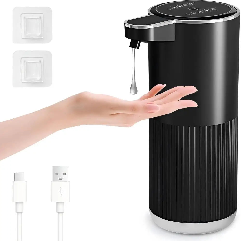 360ML Wall-Mounted Waterproof Soap Dispenser – Rechargeable & Adjustable