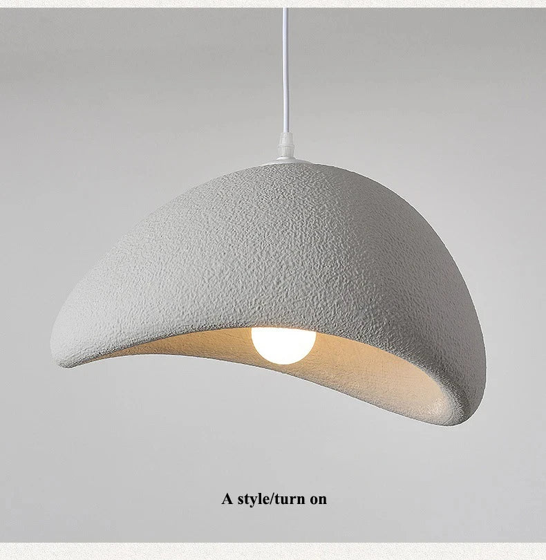 Nordic Wabi Sabi LED Pendant Light for Living & Dining Room