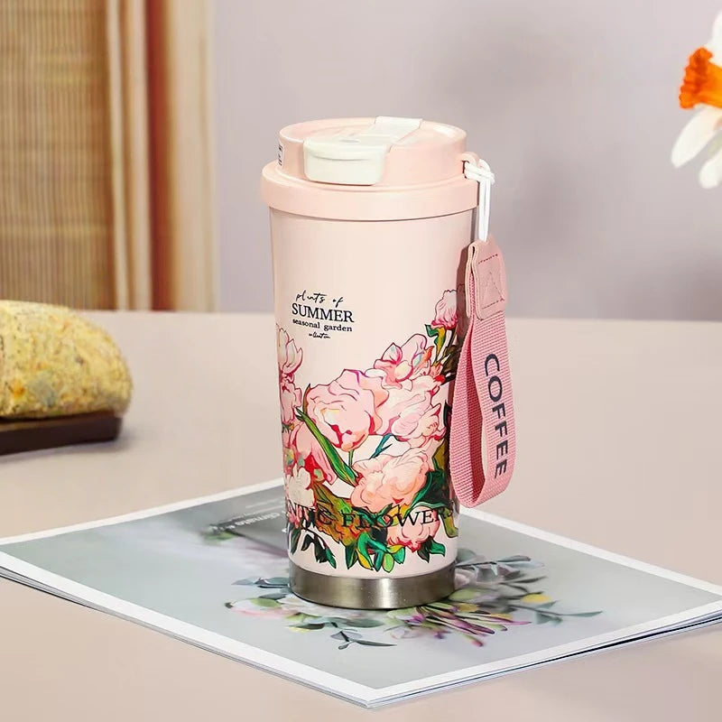 Stainless Steel Leakproof Insulated Travel Tumbler for Drinks