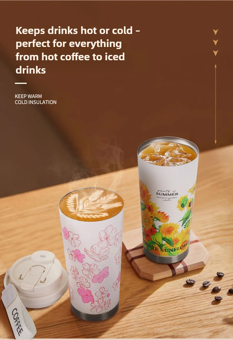 Stainless Steel Leakproof Insulated Travel Tumbler for Drinks