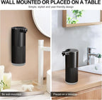 360ML Wall-Mounted Waterproof Soap Dispenser – Rechargeable & Adjustable