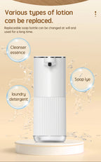 360ML Wall-Mounted Waterproof Soap Dispenser – Rechargeable & Adjustable