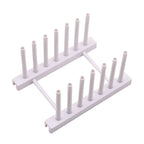 Kitchen Pot Cover Holder Rack – Rustproof Wall Hanging Organizer