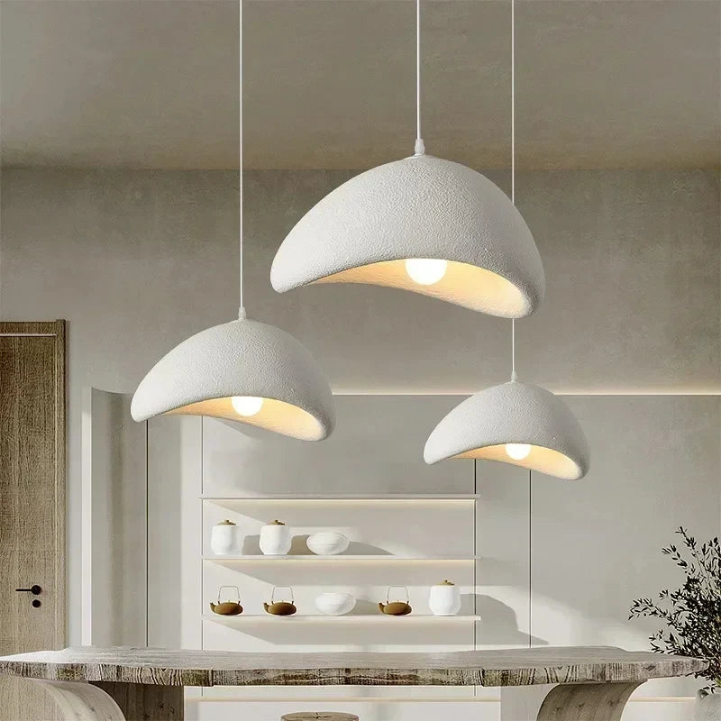 Nordic Wabi Sabi LED Pendant Light for Living & Dining Room