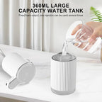 360ML Wall-Mounted Waterproof Soap Dispenser – Rechargeable & Adjustable