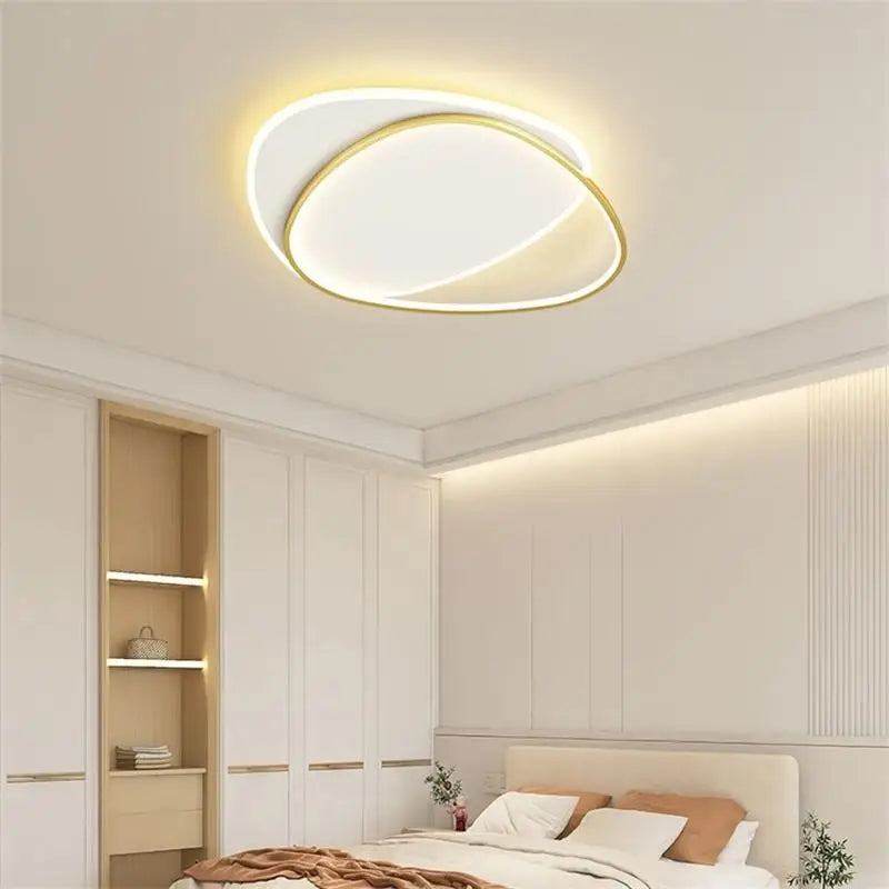 QIYIMEI Modern LED Chandelier for Bedroom and Living Room