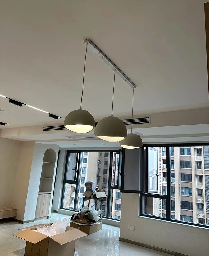 Nordic Wabi Sabi LED Pendant Light for Living & Dining Room