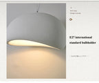 Nordic Wabi Sabi LED Pendant Light for Living & Dining Room