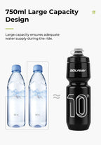 BOLANY 750ML Leak-Proof Bicycle Water Bottle for Cycling & Fitness