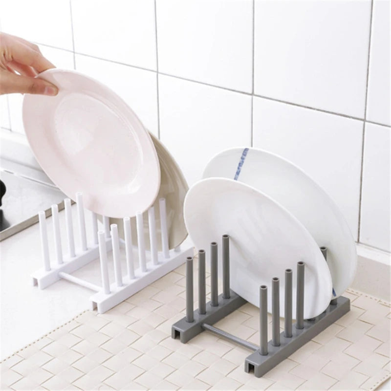 Kitchen Pot Cover Holder Rack – Rustproof Wall Hanging Organizer