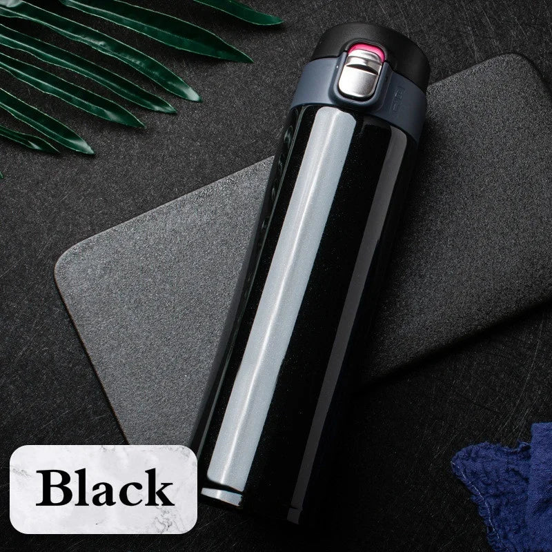 500ML Stainless Steel Vacuum Flask Thermos Bottle with Flip Lid