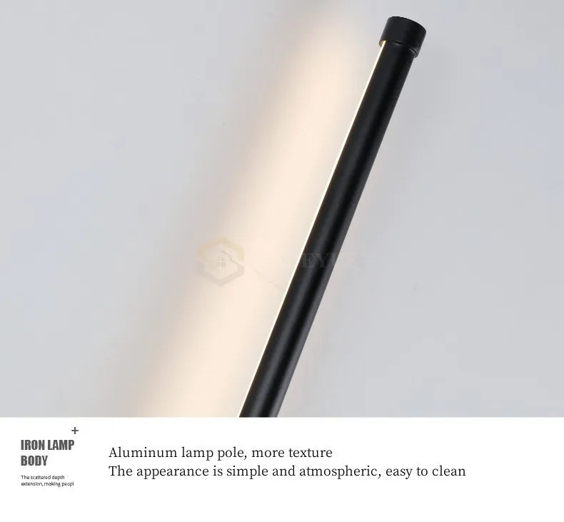 Modern Nordic LED Long Wall Lamp for Bedroom and Living Room