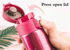 500ML Stainless Steel Vacuum Flask Thermos Bottle with Flip Lid