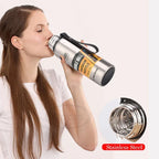 UPORS Large Capacity Stainless Steel Vacuum Insulated Thermos Bottle