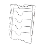 Kitchen Pot Cover Holder Rack – Rustproof Wall Hanging Organizer