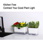 Self-Watering Magnetic Plant Pot with Cotton Rope for Garden
