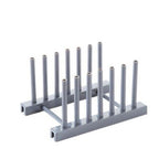 Kitchen Pot Cover Holder Rack – Rustproof Wall Hanging Organizer