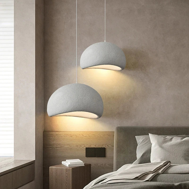 Nordic Wabi Sabi LED Pendant Light for Living & Dining Room