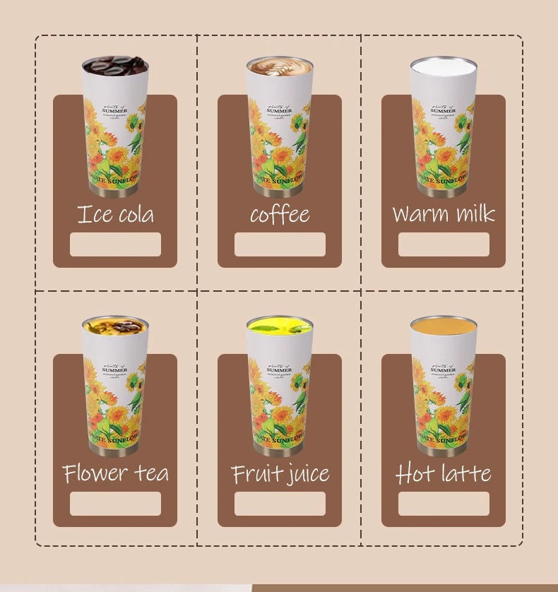 Stainless Steel Leakproof Insulated Travel Tumbler for Drinks