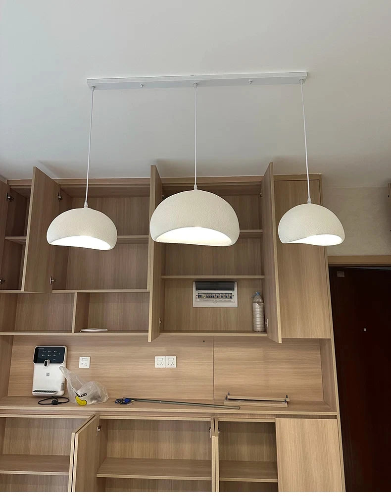 Nordic Wabi Sabi LED Pendant Light for Living & Dining Room
