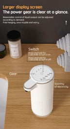 360ML Wall-Mounted Waterproof Soap Dispenser – Rechargeable & Adjustable