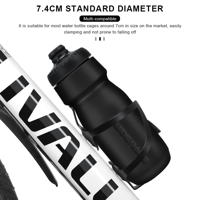 RIDERACE 550/650ML Sports Water Bottle for Cycling & Running