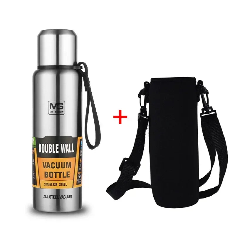 UPORS Large Capacity Stainless Steel Vacuum Insulated Thermos Bottle
