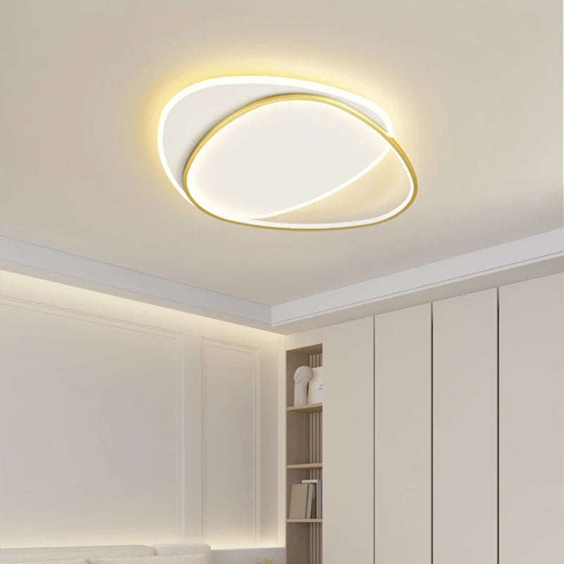 QIYIMEI Modern LED Chandelier for Bedroom and Living Room