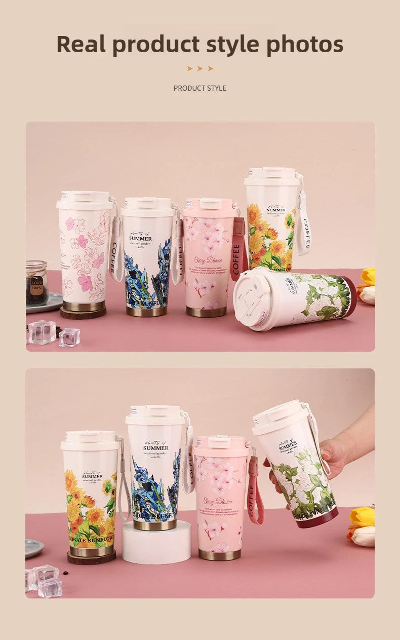 Stainless Steel Leakproof Insulated Travel Tumbler for Drinks