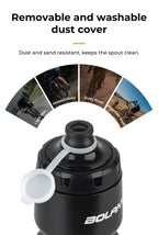 BOLANY 750ML Leak-Proof Bicycle Water Bottle for Cycling & Fitness