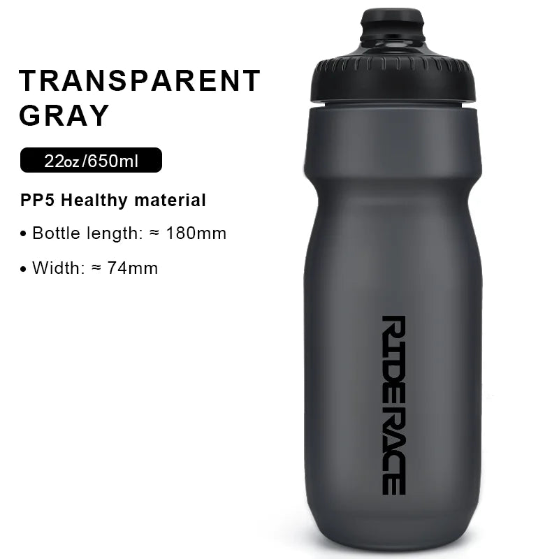 RIDERACE 550/650ML Sports Water Bottle for Cycling & Running