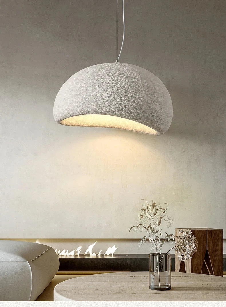 Nordic Wabi Sabi LED Pendant Light for Living & Dining Room