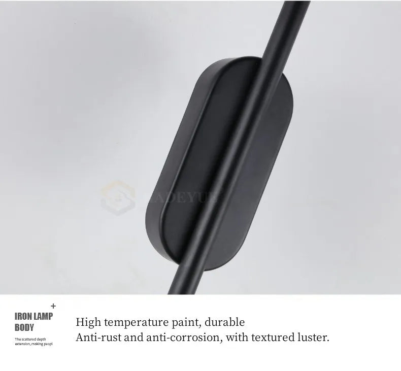 Modern Nordic LED Long Wall Lamp for Bedroom and Living Room