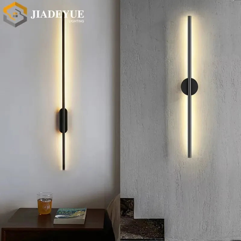 Modern Nordic LED Long Wall Lamp for Bedroom and Living Room
