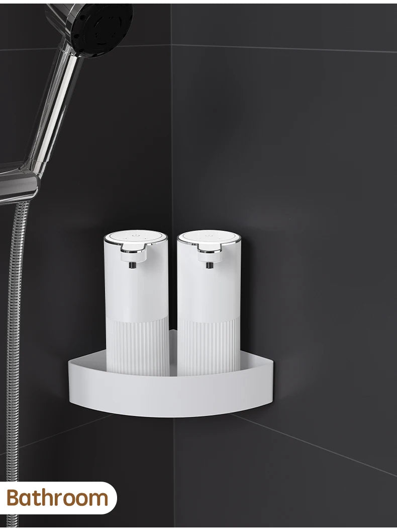 360ML Wall-Mounted Waterproof Soap Dispenser – Rechargeable & Adjustable