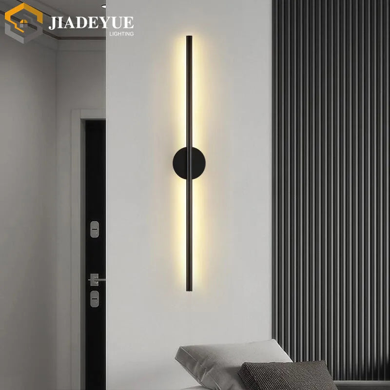 Modern Nordic LED Long Wall Lamp for Bedroom and Living Room