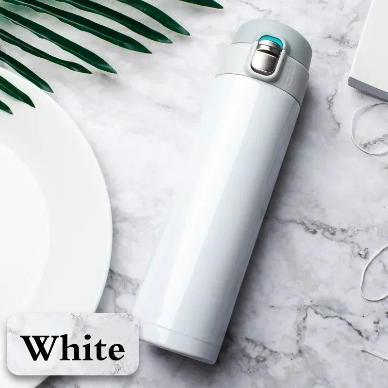 500ML Stainless Steel Vacuum Flask Thermos Bottle with Flip Lid