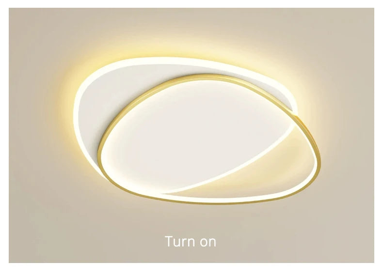 QIYIMEI Modern LED Chandelier for Bedroom and Living Room