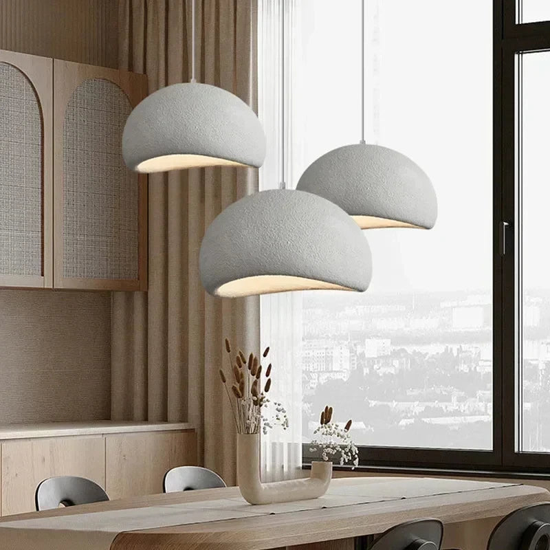 Nordic Wabi Sabi LED Pendant Light for Living & Dining Room